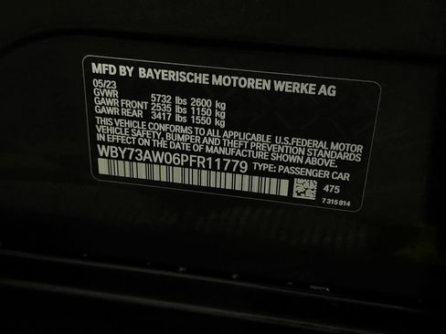 Used 2023 BMW i4 eDrive40 w/ M Sport Package RWD image 24