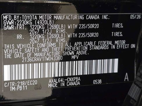Certified 2026 Toyota RAV4 XSE w/ Panoramic Sun Roof Package AWD/4WD image 31