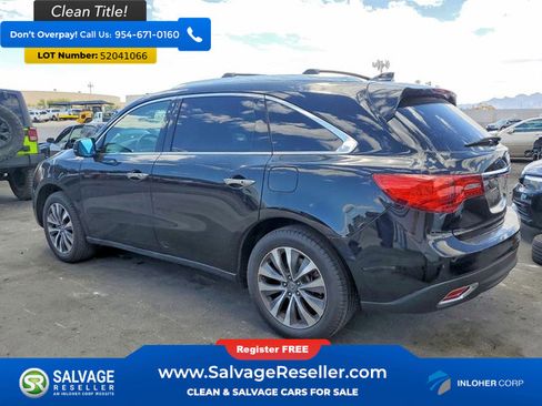 Used 2014 Acura MDX SH-AWD w/ Tech & Entertainment image 3