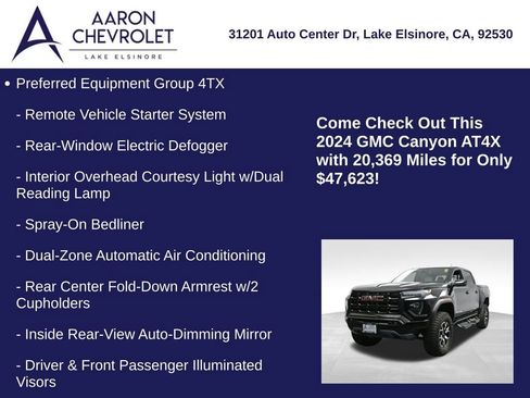 Used 2024 GMC Canyon AT4X image 10