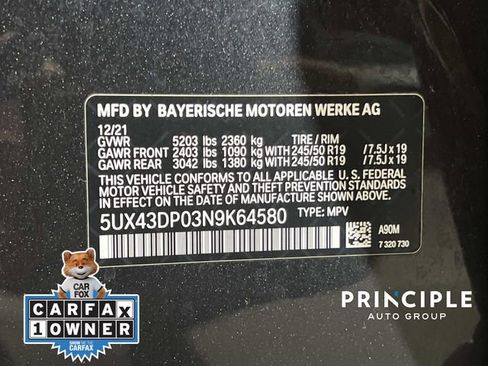 Used 2022 BMW X3 sDrive30i w/ Premium Package 2 image 32