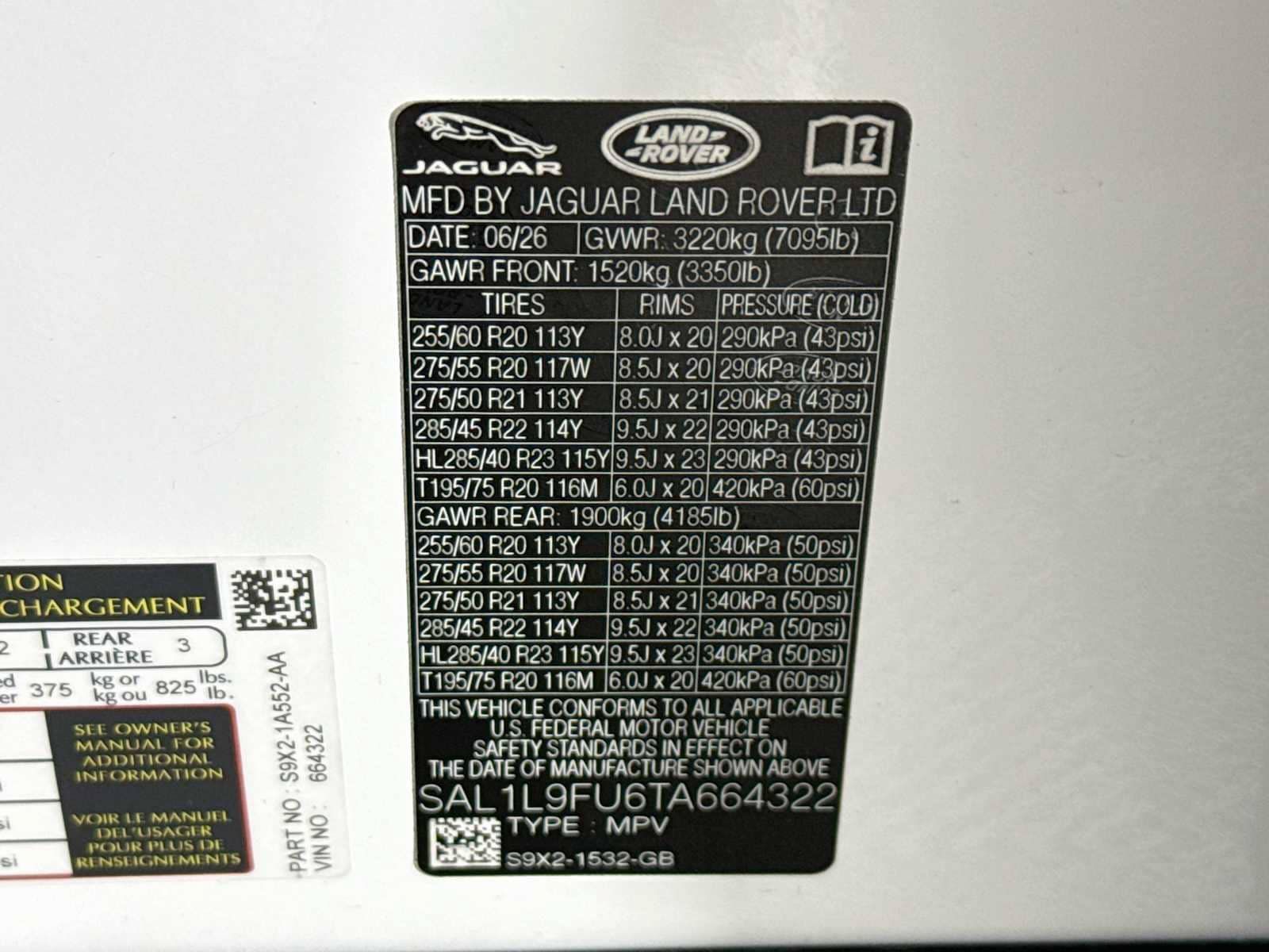 New 2026 Land Rover Range Rover Sport Dynamic SE AWD/4WD image 31