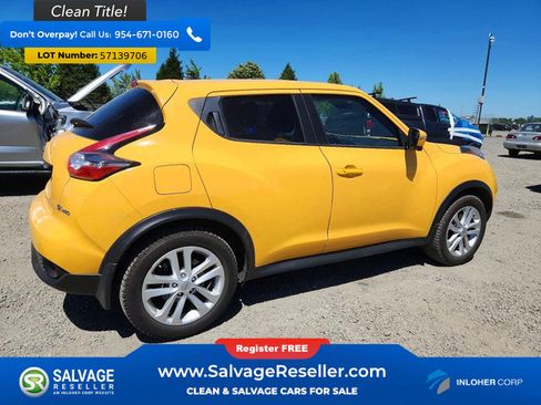 Used 2015 Nissan Juke SV w/ Technology Package AWD/4WD image 4