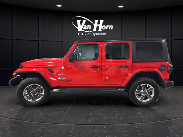 Used 2020 Jeep Wrangler Unlimited Sahara AWD/4WD image 4