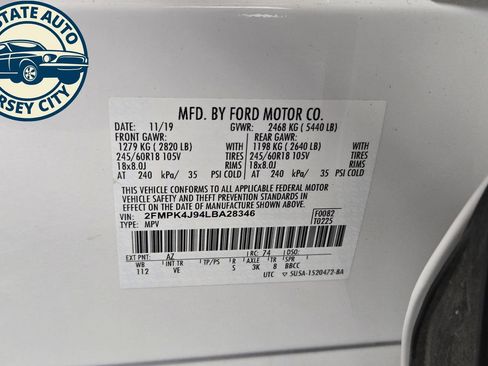 Used 2020 Ford Edge SEL w/ Convenience Package AWD/4WD image 27