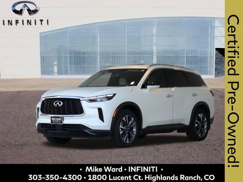 Certified 2023 INFINITI QX60 Luxe w/ Cargo Package AWD/4WD image 1