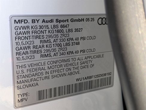 New 2025 Audi RS Q8 performance image 17