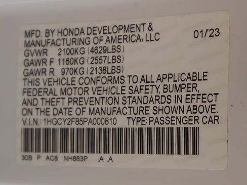 Used 2023 Honda Accord Touring image 55