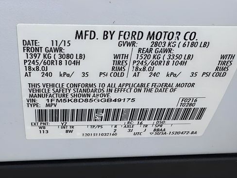 Used 2016 Ford Explorer XLT AWD/4WD image 41