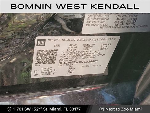 Used 2022 Chevrolet Silverado 1500 Custom image 26