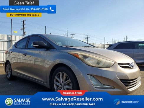 Used 2014 Hyundai Elantra SE w/ Option Group 02 FWD image 5