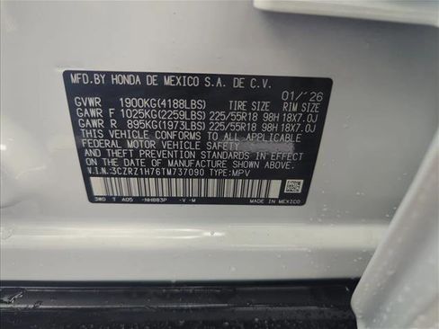 New 2026 Honda HR-V EX-L image 18