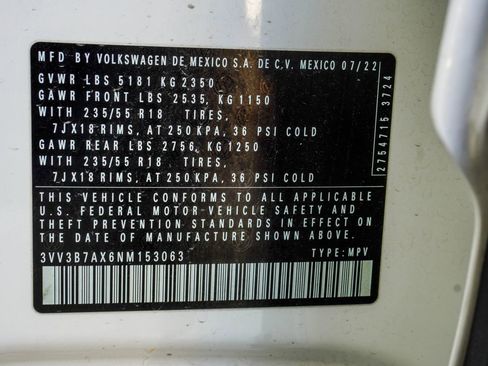 Used 2022 Volkswagen Tiguan SE FWD image 40