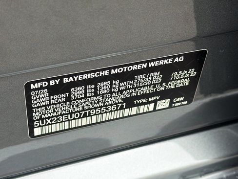 New 2026 BMW X5 xDrive40i w/ M Sport Package AWD/4WD image 43