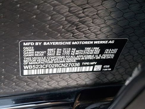 Certified 2024 BMW iX xDrive50 w/ Sport Package AWD/4WD image 26