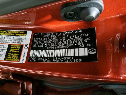 Used 2022 Lexus ES 350 w/ Premium Package image 36