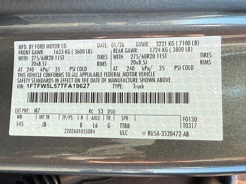 New 2026 Ford F150 Lariat w/ Equipment Group 502A High image 25