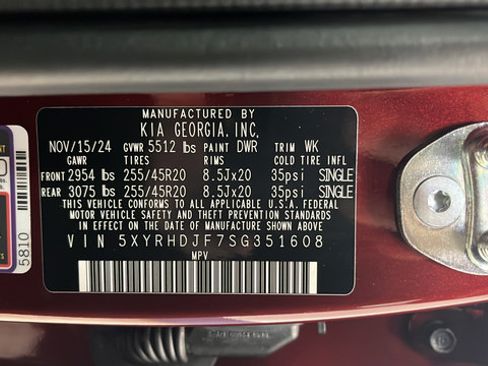 Used 2025 Kia Sorento X-Line EX AWD/4WD image 34