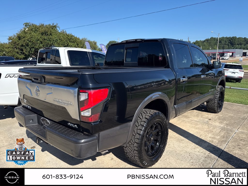 Used 2021 Nissan Titan Platinum Reserve w/ Moonroof Package AWD/4WD image 10