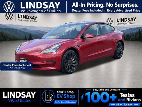 Used 2023 Tesla Model 3 Performance AWD/4WD image 4