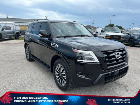Used 2024 Nissan Armada SL w/ Midnight Edition Package RWD image 3