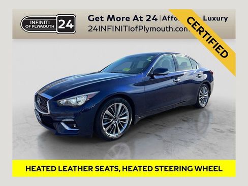 Certified 2023 INFINITI Q50 Luxe w/ Cargo Package AWD/4WD image 1