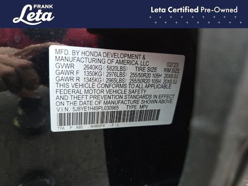 Used 2023 Acura MDX SH-AWD w/ Technology Package image 27
