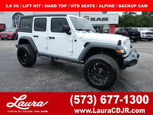 Used 2018 Jeep Wrangler Unlimited Sport S AWD/4WD image 1