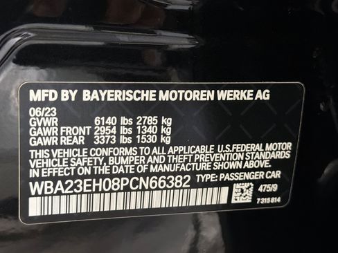 Used 2023 BMW 740i w/ Parking Assistance Package RWD image 27