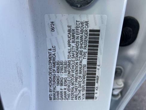 Used 2024 Honda Civic EX-L image 24