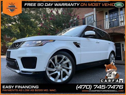 Used 2019 Land Rover Range Rover Sport HSE AWD/4WD image 1