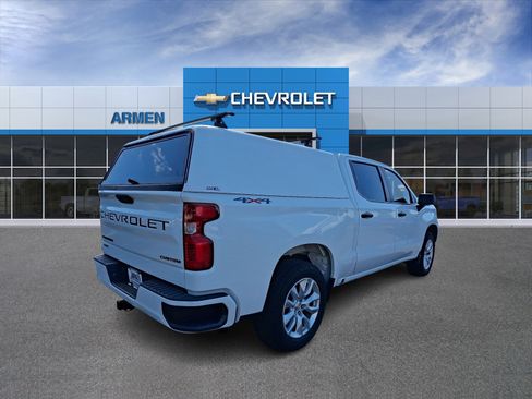 Certified 2022 Chevrolet Silverado 1500 Custom w/ LPO, Dark Essentials Package AWD/4WD image 5