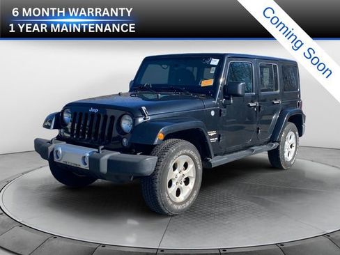 Used 2014 Jeep Wrangler Unlimited Sahara w/ Connectivity Group image 1