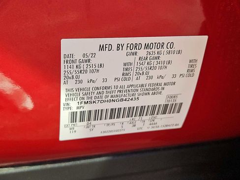 Used 2022 Ford Explorer XLT w/ Equipment Group 202A image 37