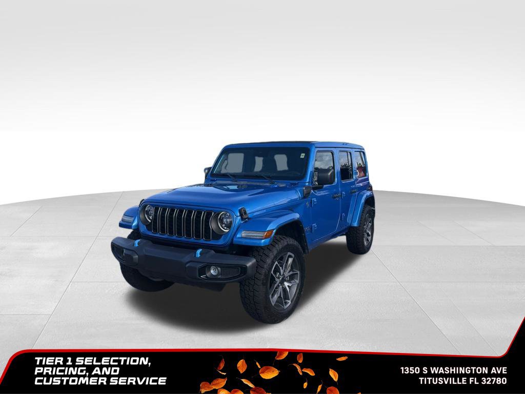 Used 2024 Jeep Wrangler Unlimited w/ Technology Group AWD/4WD image 7