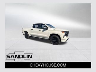 New 2026 Chevrolet Silverado 1500 Custom w/ Turbomax Blackout Package AWD/4WD 360° Tour