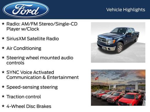 Used 2014 Ford F150 XLT w/ Equipment Group 302A Luxury AWD/4WD image 8