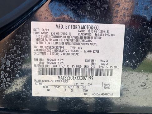 Used 2019 Ford EcoSport SE FWD image 3