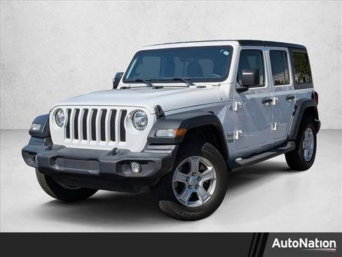 Used 2019 Jeep Wrangler Unlimited Sport S AWD/4WD image 1
