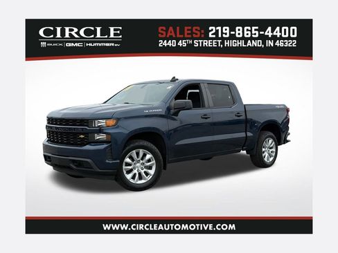 Used 2021 Chevrolet Silverado 1500 Custom image 1