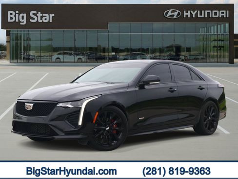 Used 2023 Cadillac CT4 V w/ Technology Package AWD/4WD image 1