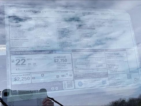 New 2026 Chevrolet Traverse LT w/ Driver Confidence Package image 12