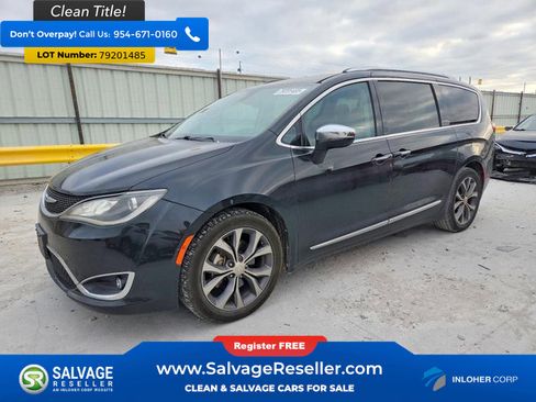 Used 2017 Chrysler Pacifica Limited w/ UConnect Theater Package image 1