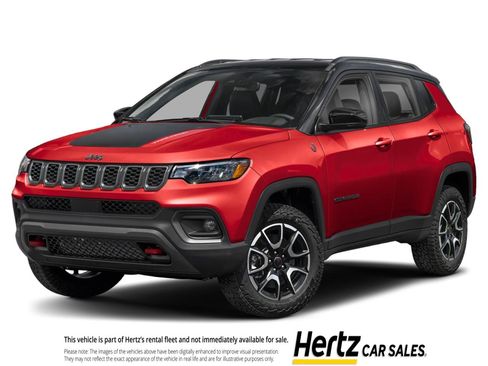 Used 2025 Jeep Compass Trailhawk AWD/4WD image 1