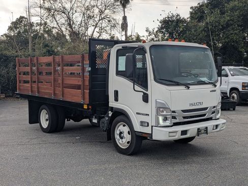New 2025 Isuzu NPR 14' Stake Bed image 4