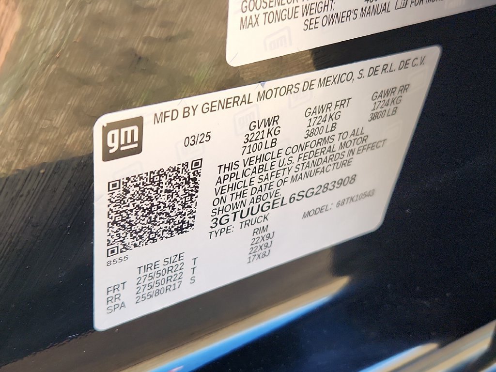 Used 2025 GMC Sierra 1500 Denali w/ Denali Reserve Package AWD/4WD image 16