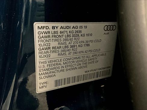Used 2019 Audi Q8 Prestige AWD/4WD image 19