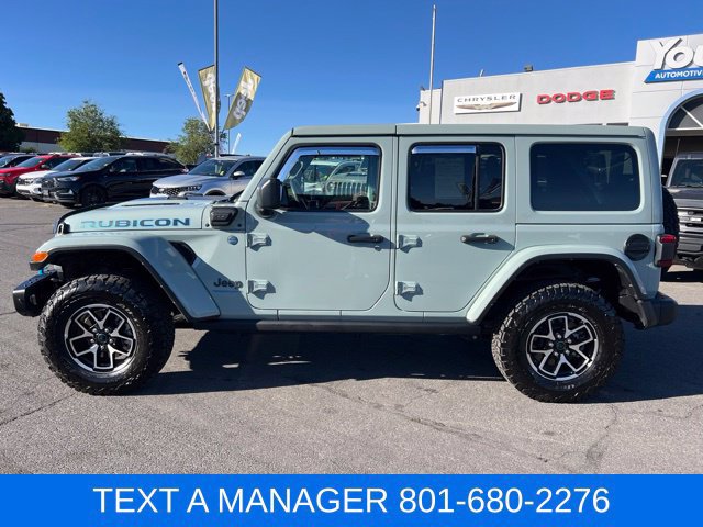 Used 2024 Jeep Wrangler Unlimited Rubicon 4xe AWD/4WD image 2