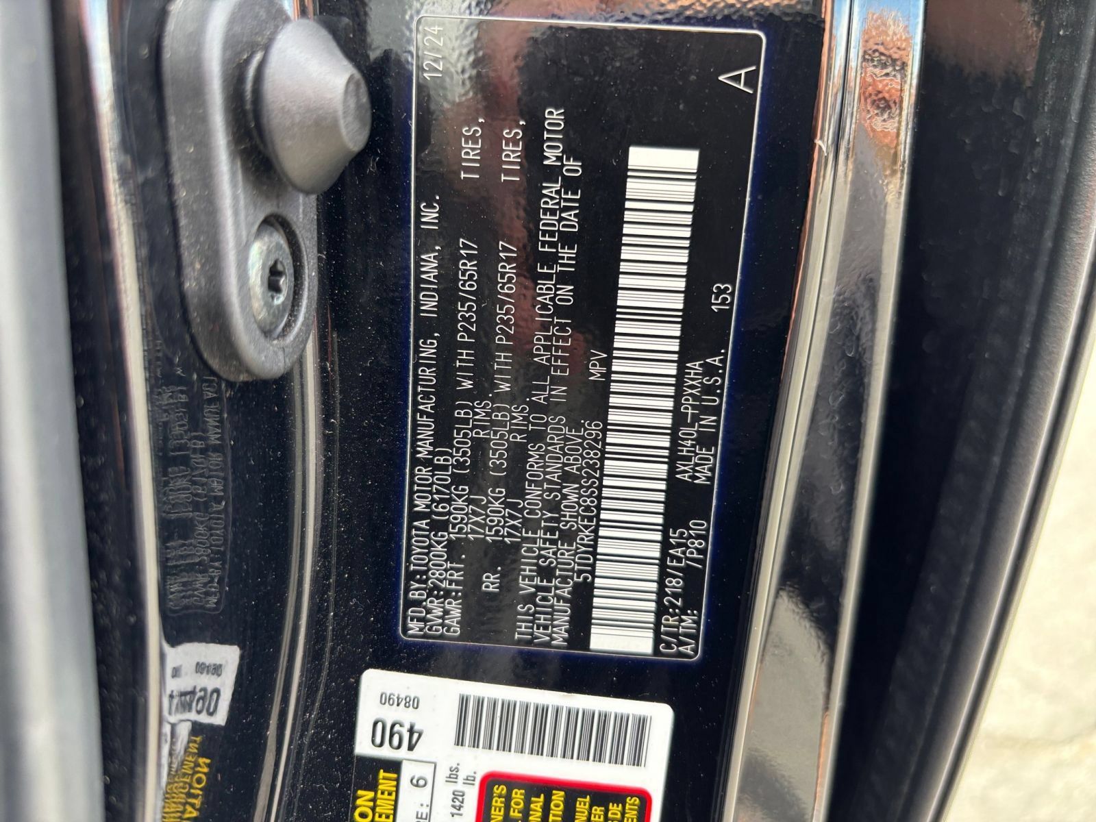 Used 2025 Toyota Sienna XLE FWD image 31
