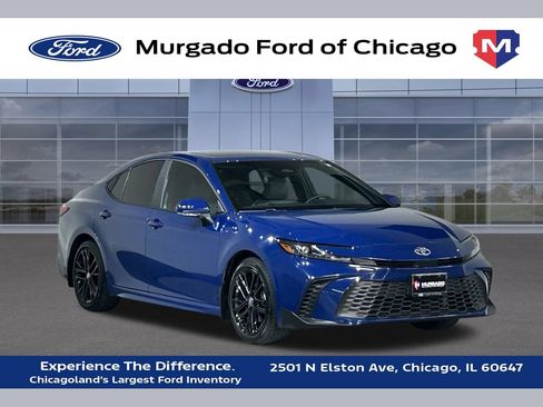 Used 2025 Toyota Camry SE w/ Multimedia Upgrade Package FWD image 1